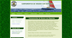 Desktop Screenshot of campamentoscondeportes.com